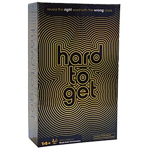 Spin Master Hard to Get Secret Word Clue Card Party Game $4.92 + Free Shipping w/ Prime or on $35+