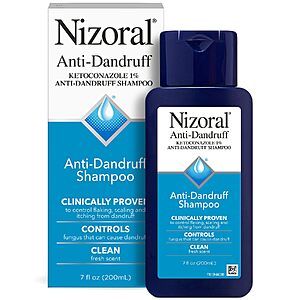 Select Accounts: Nizoral Anti-Dandruff Shampoo w/ 1% Ketoconazole (Fresh Scent): 7-oz $10.98, 14-oz $19.16 w/ S&S + Free Shipping w/ Prime or on $35+
