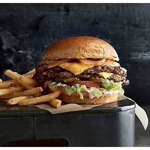 BOGO cheeseburger at Buffalo Wild Wings on 9/18