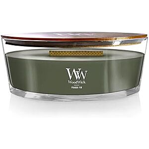 $17* | 16oz WoodWick Fraser Fir Holiday Candle w/ Crackling Wick at Amazon