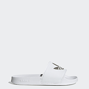 adidas men Adilette Lite Slides (2 Colors) $12