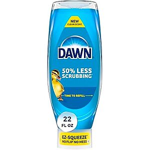 [SnS, AC] $7.96 | 3 × 22-Oz Dawn EZ-Squeeze Ultra Dish Soap (Original) ($2.65 each) at Amazon