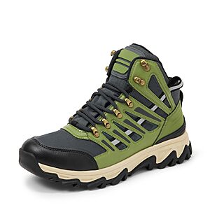 $27.25.-$28.46 ac Amazon Essentials Men's Waterproof Hiking Boot with Memory Foam Insole (size 9, 10, 11, 12) (gray-olive)