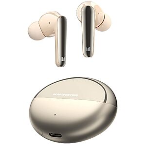 Monster N-Lite 203 AirLinks Wireless Earbuds w/ Bluetooth 5.3, 30H Playtime & IPX6 (Golden) $19.99 + Free Shipping w/ Prime or on $35+