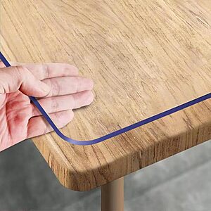 16" x 40" Royhom Clear Plastic Table Protector (1.5mm) $10.48 + Free Shipping w/ Prime or on $35+
