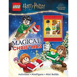 LEGO Harry Potter: Magical Christmas! Activity Book w/ Minifigure $6.40 + Free Shipping w/ Prime or on $35+