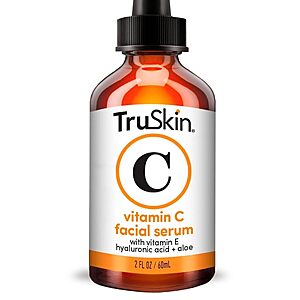 [Lightning Deal] TruSkin Brightening Vitamin C Serum for Face with Hyaluronic Acid, 2 fl oz $20.33