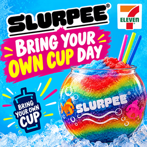 BYOC - Bring Your Own Cup - Any size Slurpee for $1.99