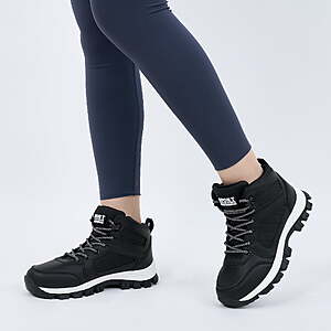 $31.89 FS WALMART+ by Ecetana Women's Waterproof Hiking Boots Lightweight Sneakers Walking Outdoor Non-Slip Trekking Boot  (choice of 3 colors)