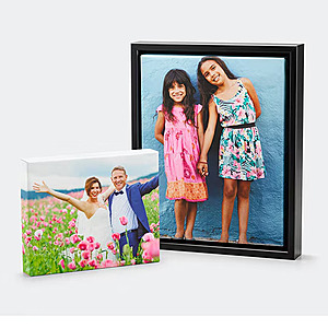 Walgreens Photo: 11"x14" Canvas Print $12.50 + Free Store Pick-Up