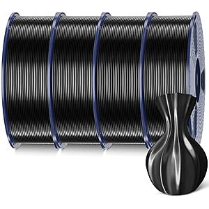 from $40.60* | 4-Pk Sunlu Shiny Silk PLA+ 1kg Spool 3D Printer Filament Bundle at Amazon