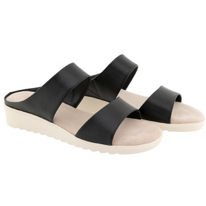 Costco Members - Kensie Women's Strap Sandal (black or beige) - $7.97 + free shipping
