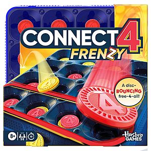 Hasbro Gaming Connect 4 Frenzy Game $7.49 + Free Shipping w/ Prime or on $35+