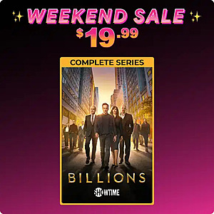 Billions: The Complete Series $19.99