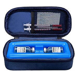 Insulin Peptide Cooler Travel Case for Vial, Up to 40% Off $8.3