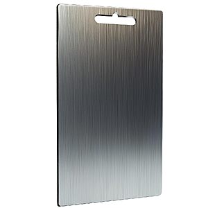 14" x 10" Double-Sided Titanium Cutting Board $10.49 + Free Shipping w/ Prime or on $35+