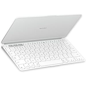 $59.99* | Logitech Keys-to-Go Bluetooth Keyboard for iPhone, iPad, Mac - Off-White at Amazon