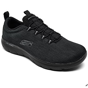 Skechers Men's Summits - Louvin Slip-On Training Sneakers - Black - $42.50