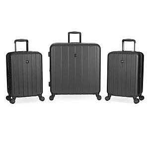 SwissGear Wanderlust Pro Plus Lightweight Hardside Expandable Luggage Set + Free S/H $119.95