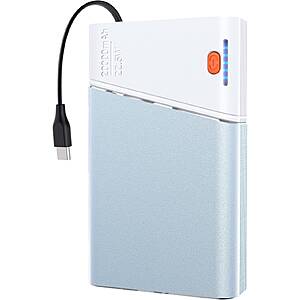 Prime: Kesguar 20000mAh Portable Charger 22.5W PD Fast Charging Power Bank with Built-in Cable $13.99 + Free Shipping