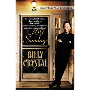 Billy Crystal: 700 Sundays Kindle book $2@ Amazon
