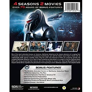 Battlestar Galactica (2004): The Complete Series [Blu-ray] $59.99 Amazon.com