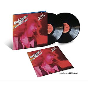 Bob Seger & The Silver Bullet Band "Live Bullet" (2LP Vinyl with Lithograph) $14.99 + Free Shipping w/ Prime or on $35+