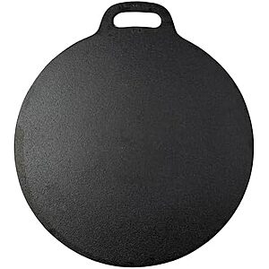 [AC] $21.55* | 12" Victoria Cast Iron Tawa Dosa Pan w/ Loop Handle at Amazon