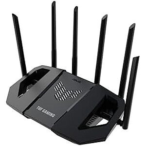 $150* | ASUS TUF Gaming BE6500 WiFi 7 Dual-Band Router + NordVPN 6 Months at Amazon