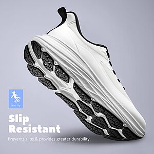 Coostar Mens Slip On Walking Shoes Cushioning Running Tennis Sneakers $29.69