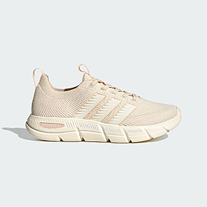 adidas Women's Cloudfoam Flex Slounge Shoes (Wonder White / Off White / Bliss Orange) $25.2