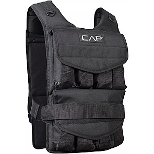 40-Lb CAP Barbell Adjustable Weighted Vest $37.35 + Free Shipping on $49+