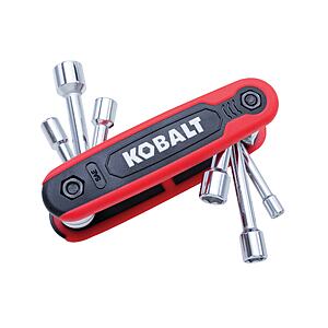 Kobalt 6 -Piece Standard (SAE) And Metric Hex Nut Driver Set Rubber | 81672 $9.98
