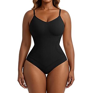 Xcutting Women's Seamless Slimming Bodysuit Shapewear (Various) from $4.99 + Free Shipping w/ Prime or on $35+
