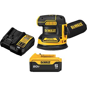 DEWALT 20V MAX Random Orbital Sander Kit (DCW210P1) $192