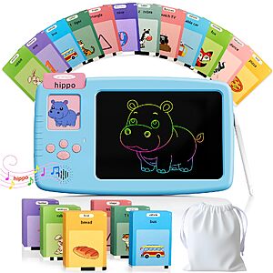 Amazon – ZONSTVYS 2-in-1 Talking Flash Cards & LCD Writing Board - $8.95 w/ Code