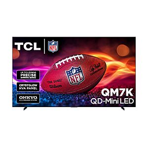 TCL 115QM7K 115 inch Class QM7K Series 4K UHD QD-Mini LED Smart Google TV $9999.99