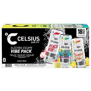 Costco (9/21-10/18): 18-Ct 12oz. Celsius Sparkling Energy Drink $17.99