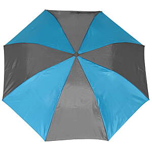 YMMV Misty Harbor Automatic Open Folding Rain Umbrella, Grey Blue $1.68