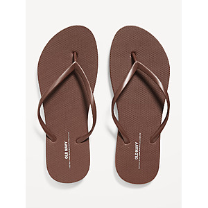 Old Navy Women's Flip-Flop Sandals (Partially Plant-Based) Multiple Colors - $2.99