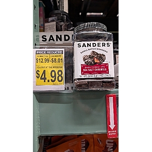 YMMV - Sander's Caramels, BJ's Club, $5.00