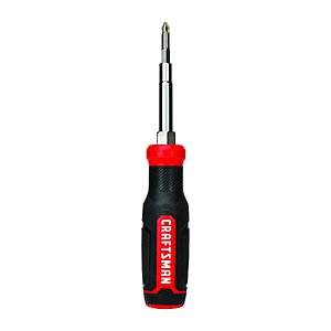 CRAFTSMAN Red 6 -Piece 3-1/2-in Multi-Bit Replaced Screwdriver one_size | CMHT68000 $6.98