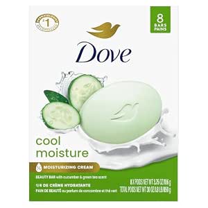 72-Pack 3.75-Oz Dove Cool Moisture Beauty Bar Soap (Cucumber & Green Tea) $65.16 + Free Shipping