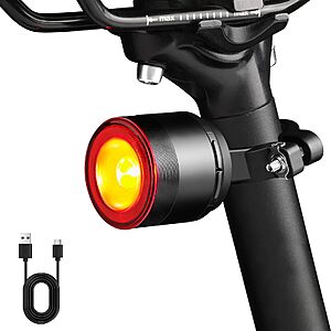 Ultra-Bright Bike Tail Light with Dual-Button Control, Up to 58% Off $8.49
