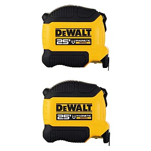 25 ft. Magnetic Tape Measure (2-Pack) $19.88