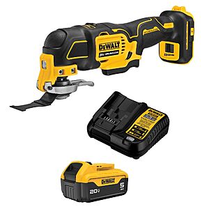 DEWALT 20-volt Max Cordless Brushless 3-speed 4 -Piece Oscillating Multi-Tool ( Battery Included and Charger Included ) | DCS356P1 $149