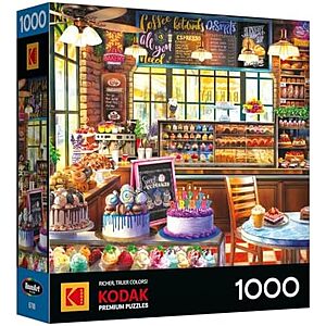 1000-Pc RoseArt Kodak Premium The Bakery Jigsaw Puzzle $7.63 + Free Shipping w/ Prime or on orders over $35