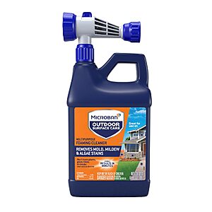 64-Oz MICROBAN Outdoor Surface Care Multi-Purpose Foaming Cleaner $10.80 + Free Shipping w/ Prime or on orders over $35