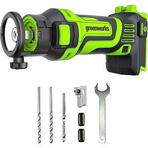 YMMV Greenworks 24V Cordless Speed Saw Rotary Cutter (Tool Only) $26.99