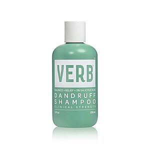 [SnS] $10.45* | 8-Oz VERB Clinical Dandruff Shampoo w/ 3% Salicylic Acid & Zinc PCA at Amazon